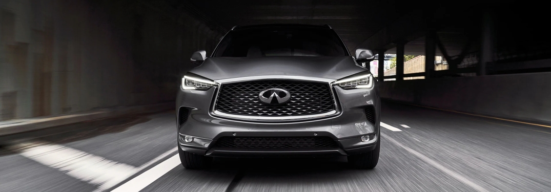 Front End of 2024 INFINITI QX50
