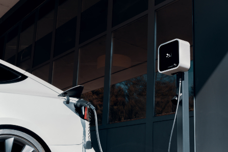 EV Plugged In to Charge