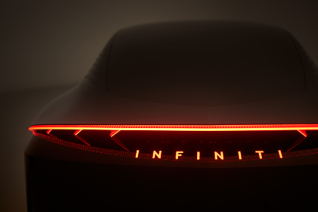 INFINITI Vision Qe Illuminated Back End