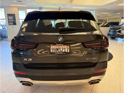 2023 BMW X3 xDrive30i Sport Utility 4D