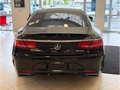 2016 Mercedes-Benz S-Class S 550 4MATIC® Coupe 2D