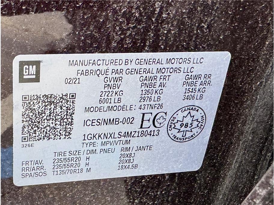 2021 GMC Acadia Denali Sport Utility 4D