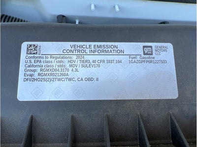 2024 Chevrolet Express 3500 Passenger LT Extended Van 3D