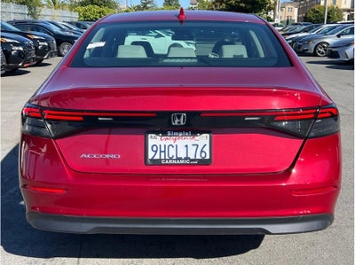 2023 Honda Accord EX Sedan 4D