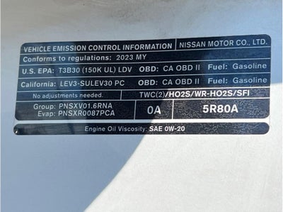 2023 Nissan Kicks SR Sport Utility 4D