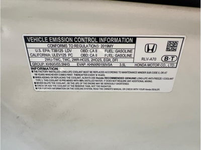 2019 Honda Passport EX-L Sport Utility 4D