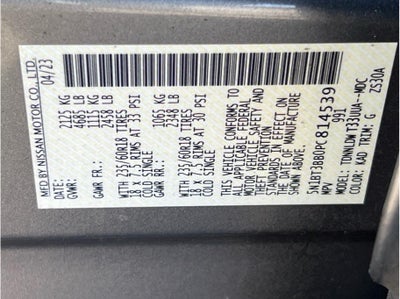 2023 Nissan Rogue SV (2023.5) Sport Utility 4D