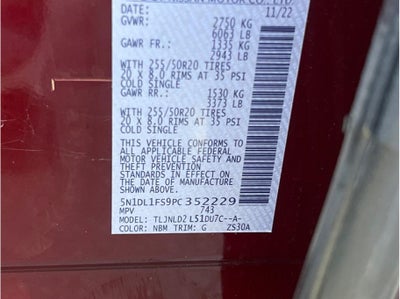 2023 INFINITI QX60 LUXE