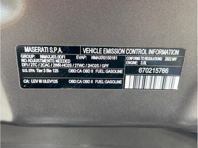2022 Maserati Levante GT Sport Utility 4D