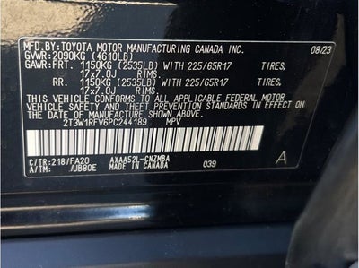 2023 Toyota RAV4 XLE Sport Utility 4D