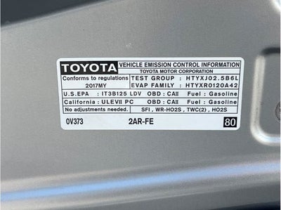 2017 Toyota Camry SE Sedan 4D