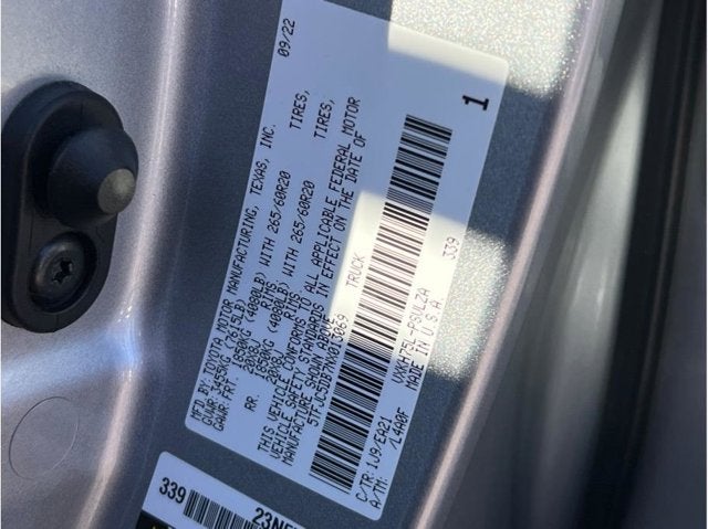 2022 Toyota Tundra Hybrid CrewMax Limited Pickup 4D 5 1/2 ft