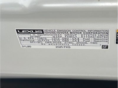 2019 Lexus RX RX 350L Sport Utility 4D