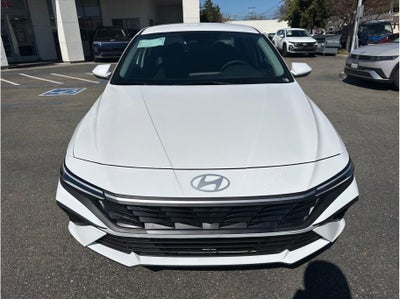 2026 Hyundai Elantra Hybrid Blue