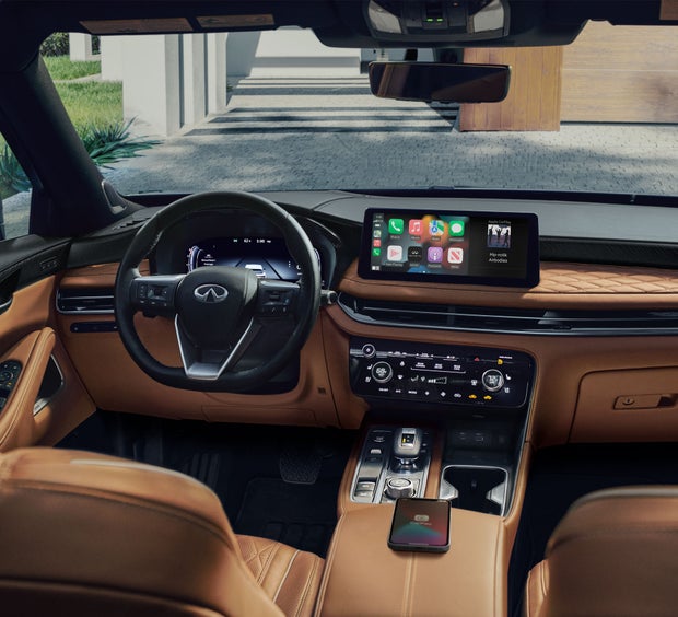 2024 INFINITI QX60 Key Features - Wireless Apple CarPlay® integration | Redwood City INFINITI in Redwood City CA
