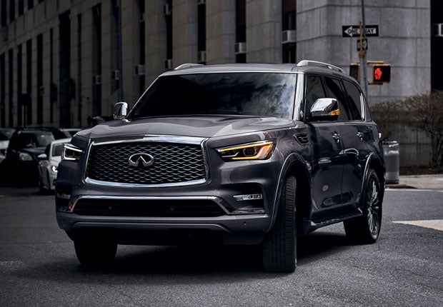 2024 INFINITI QX80 Key Features - HYDRAULIC BODY MOTION CONTROL SYSTEM | Redwood City INFINITI in Redwood City CA