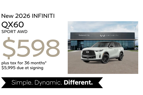 2026 INFINITI QX60 SPORT AWD